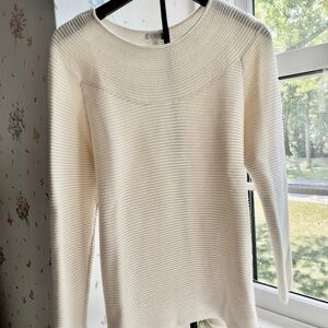 Talbots Mid-Weight All-Cotton Ottoman Knit Sweater Sz 1X